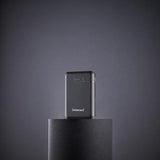Intenso B10000 - 10,000 mAh Power Bank, portable external battery, USB-C & 2* USB-A, LED status indicator, tested in Germany, black