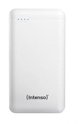 Intenso XS20000 Powerbank Zusatzakku LiPo 20000 mAh 7313552 Lithium polymer (LiPo) Hvid