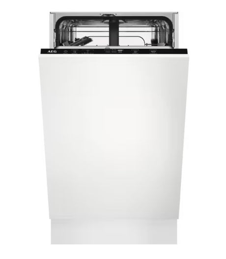AEG  FSE32407Z smal opvaskemaskine til integrering