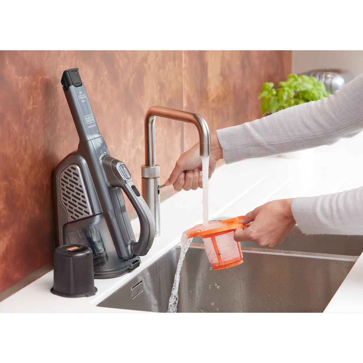 BLACK+DECKER DustBuster BHHV520JF Støvsuger 35W 0.7liter