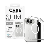CARE by PanzerGlass Flagship Signature Case  SLIM PC/TPU case Transparent Apple iPhone Duo