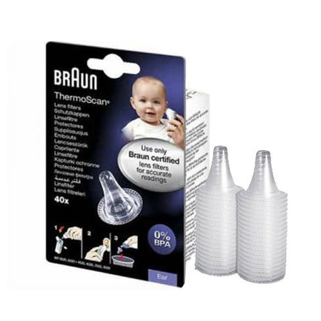 Braun Termometer linser filter