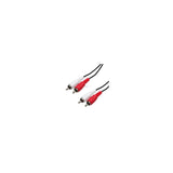 2 x phonostik / 2 x phonostik 5,0m sort stereo