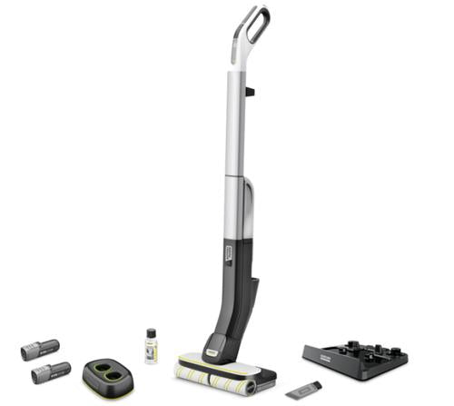 Karcher FC 4-4 Electric mop Battery Dry&wet Bagless Black, Grey 2.5 Ah