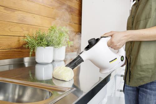 Karcher SC 1 EasyFix Portable steam cleaner 1200 W Black, White