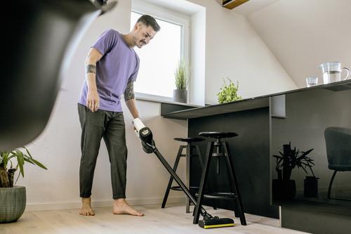 Kärcher VC 4 2-in-1 stick vacuum Battery Dry HEPA Bagless Black, Yellow