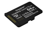 Kingston Technology 64 GB micSDXC Canvas Select Plus Gen3 100R A1, enkelt pakke uden ADP