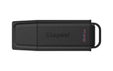 Kingston Technology DataTraveler 64GB Portable USB 3.2 Gen 1 Exodia Black