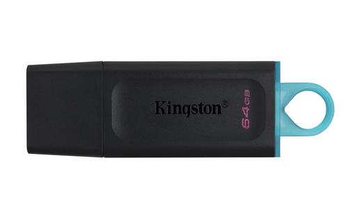 Kingston Technology DataTraveler (R) Exodia (Black + Teal) 2 Pieces - USB 3.2 Flash Drive