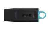Kingston Technology DataTraveler (R) Exodia (Black + Teal) 2 Pieces - USB 3.2 Flash Drive