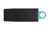 Kingston Technology DataTraveler (R) Exodia (Black + Teal) 2 Pieces - USB 3.2 Flash Drive