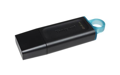 Kingston Technology DataTraveler (R) Exodia (Black + Teal) 2 Pieces - USB 3.2 Flash Drive