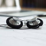 Koss KSC75 headphones/headset Wired Ear-hook Music Black, Silver