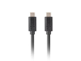 Lanberg CA-CMCM-32CU-0010-BK USB cable 1 m USB 3.2 Gen 2 (3.1 Gen 2) USB C Black