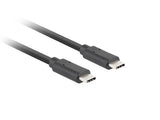 Lanberg CA-CMCM-32CU-0010-BK USB cable 1 m USB 3.2 Gen 2 (3.1 Gen 2) USB C Black