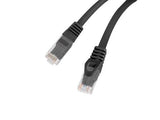 Lanberg PCU6-10CU-0500-BK netværkskabel Sort 5 m Cat6 U/UTP (UTP)