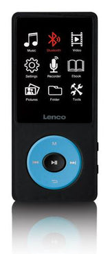 Lenco Xemio-860BU MP3 player 8 GB Black, Blue