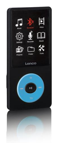 Lenco Xemio-860BU MP3 player 8 GB Black, Blue