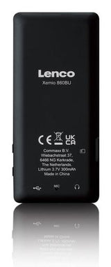 Lenco Xemio-860BU MP3 player 8 GB Black, Blue