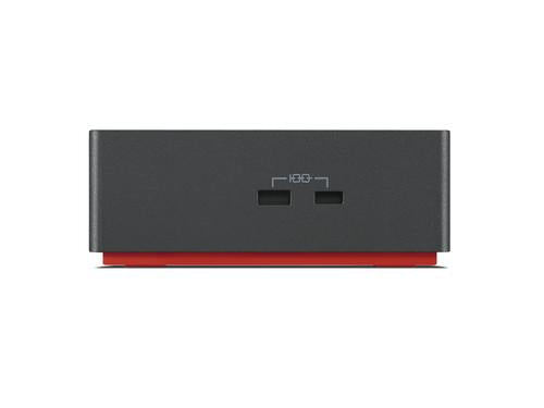 Lenovo 40B00300EU laptop dock/port replicator Wired Thunderbolt 4 Black, Red