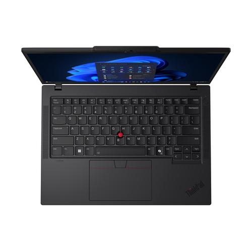 Lenovo ThinkPad T14 Gen 6 (Intel) Copilot+ PC Intel Core Ultra 7 258V Laptop 35,6 cm (14") WUXGA 32 GB LPDDR5x-SDRAM 512 GB SSD Wi-Fi 7 (802.11be) Windows 11 Pro Nordisk Sort