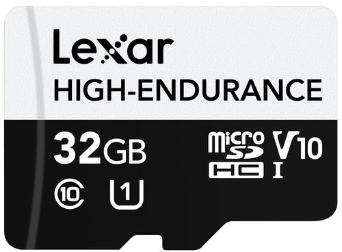Lexar High-Endurance 32 GB MicroSDHC UHS-I Class 10