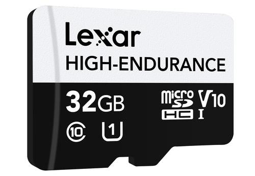 Lexar High-Endurance 32 GB MicroSDHC UHS-I Class 10
