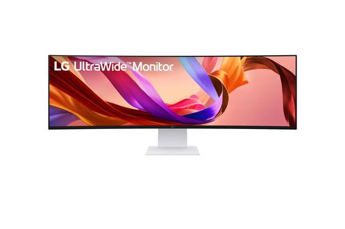 LG 49U950A-W computer monitor 124.5 cm (49") 5120 x 1440 pixels Dual QHD LED Black, White