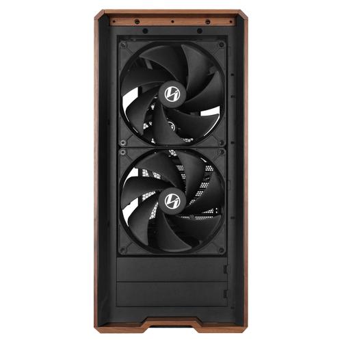 Lian Li Lancool LAN217X computer case Midi Tower Black, Wood