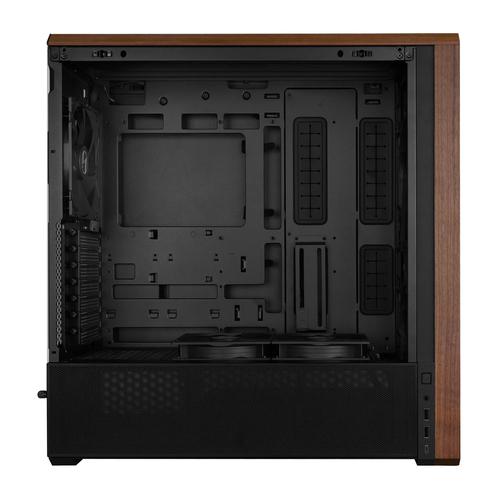 Lian Li Lancool LAN217X computer case Midi Tower Black, Wood
