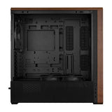 Lian Li Lancool LAN217X computer case Midi Tower Black, Wood