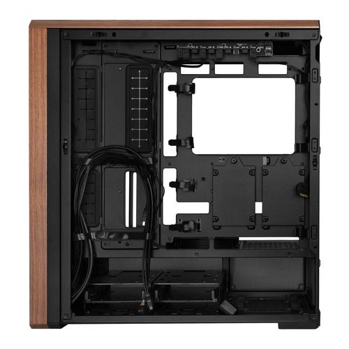 Lian Li Lancool LAN217X computer case Midi Tower Black, Wood