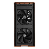 Lian Li Lancool LAN217X computer case Midi Tower Black, Wood