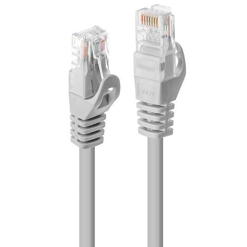 Lindy 48165 netværkskabel Grå 5 m Cat6 U/UTP (UTP)