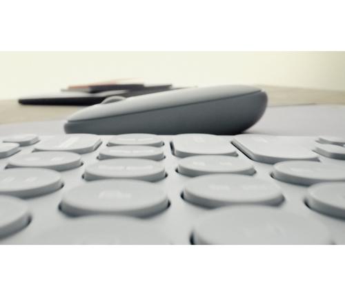 Logitech 910-007014 mouse Travel Ambidextrous RF Wireless + Bluetooth Optical 4000 DPI