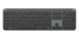 Logitech 920-012504 keyboard Mouse included Office RF Wireless + Bluetooth QWERTZ German Graphite