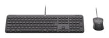 Logitech 920-013349 keyboard Mouse included Home/Office USB QWERTY US International Graphite