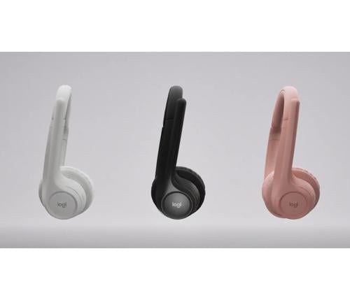 Logitech 981-001417 headphones/headset Wireless Head-band Office/Call center Bluetooth White