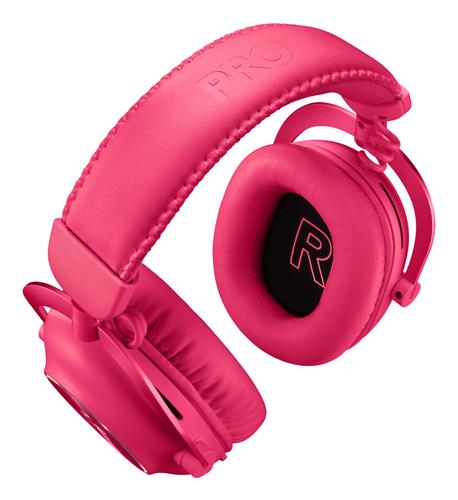 Logitech G 981-001275 headphones/headset Wireless Head-band Gaming Bluetooth Magenta