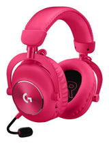 Logitech G 981-001275 headphones/headset Wireless Head-band Gaming Bluetooth Magenta