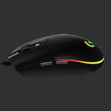 Logitech Gaming Mouse G203 LIGHTSYNC Optisk Kabling Sort