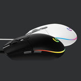 Logitech Gaming Mouse G203 LIGHTSYNC Optisk Kabling Sort
