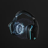 Logitech Gaming Headset G935 Trådløs Høretelefoner Sort Blå