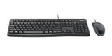 Logitech Desktop MK120 Tastatur og mus-sæt Kabling International NSEA