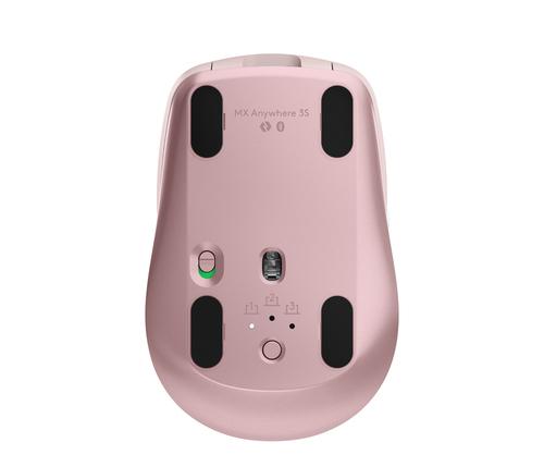 Logitech MX Anywhere 3S mus Kontor Højre hånd RF trådløs + Bluetooth Laser 8000 dpi