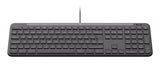 Logitech Signature Slim Wired K620 for Business keyboard Universal USB QWERTY US International Graphite