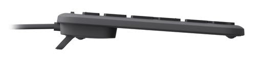 Logitech Signature Slim Wired K620 for Business keyboard Universal USB QWERTY US International Graphite