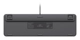 Logitech Signature Slim Wired K620 for Business keyboard Universal USB QWERTY US International Graphite