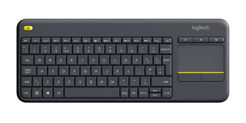 Logitech Wireless Touch Keyboard K400 Plus Tastatur Trådløs US International