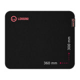 Lorgar Main 323 Gaming mouse pad Black, Red